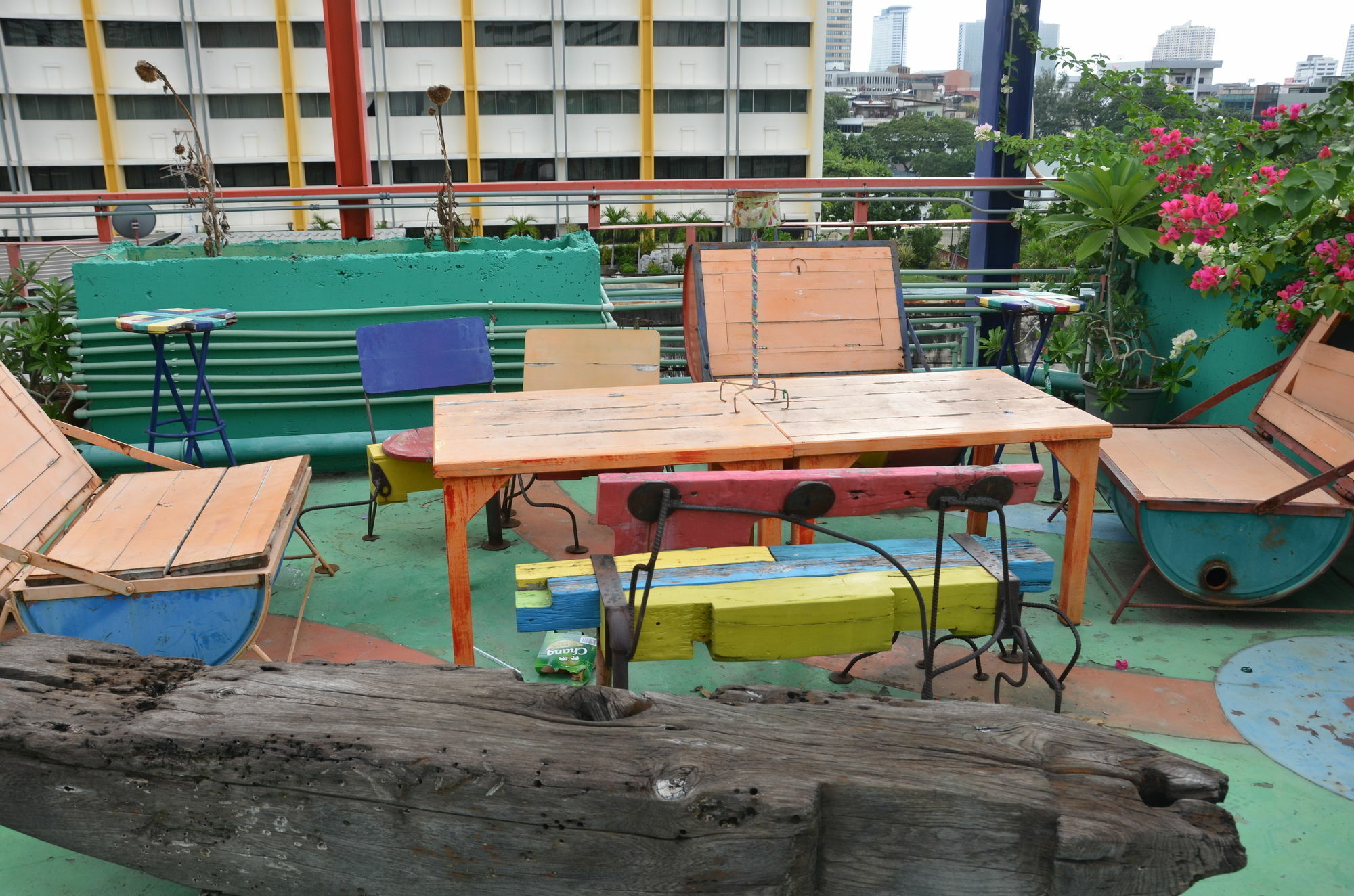 Silom Art Hostel Bangkok Esterno foto