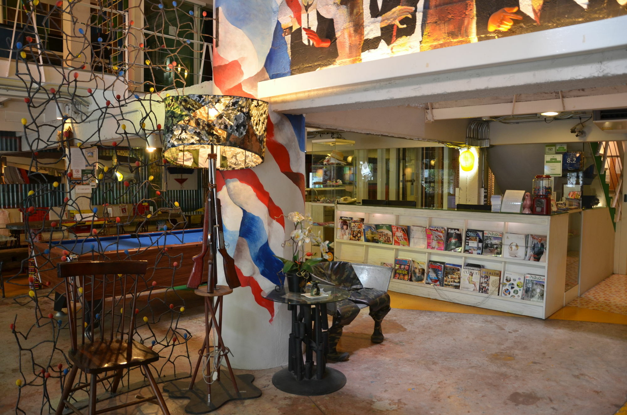 Silom Art Hostel Bangkok Esterno foto